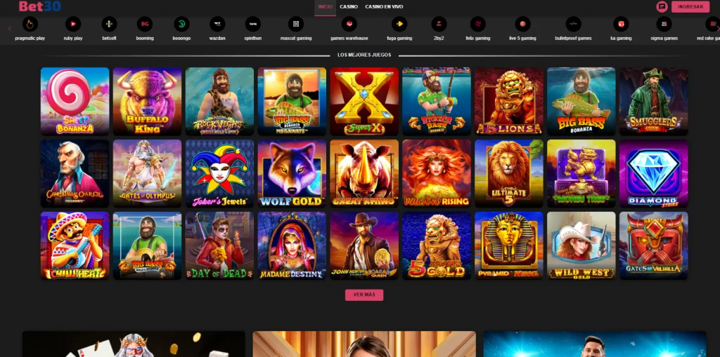 Bet30 casino online